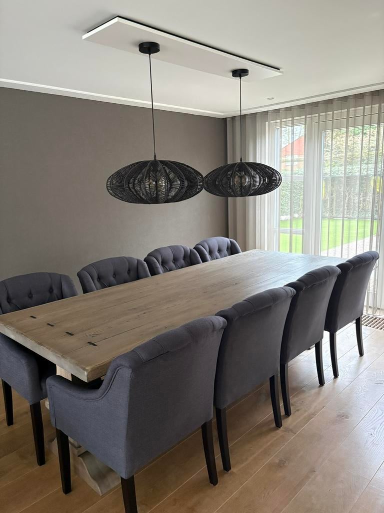 Kloostertafel met stoelen, Ophalen, Zo goed als nieuw