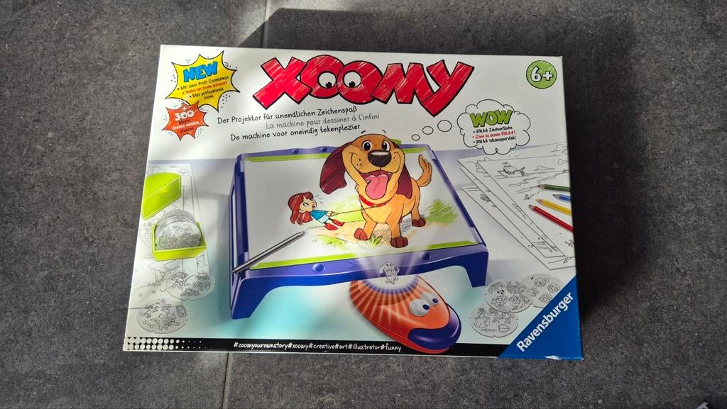 Xoomy tekenprojector, Hobby en Vrije tijd, Ophalen of Verzenden, Zo goed als nieuw
