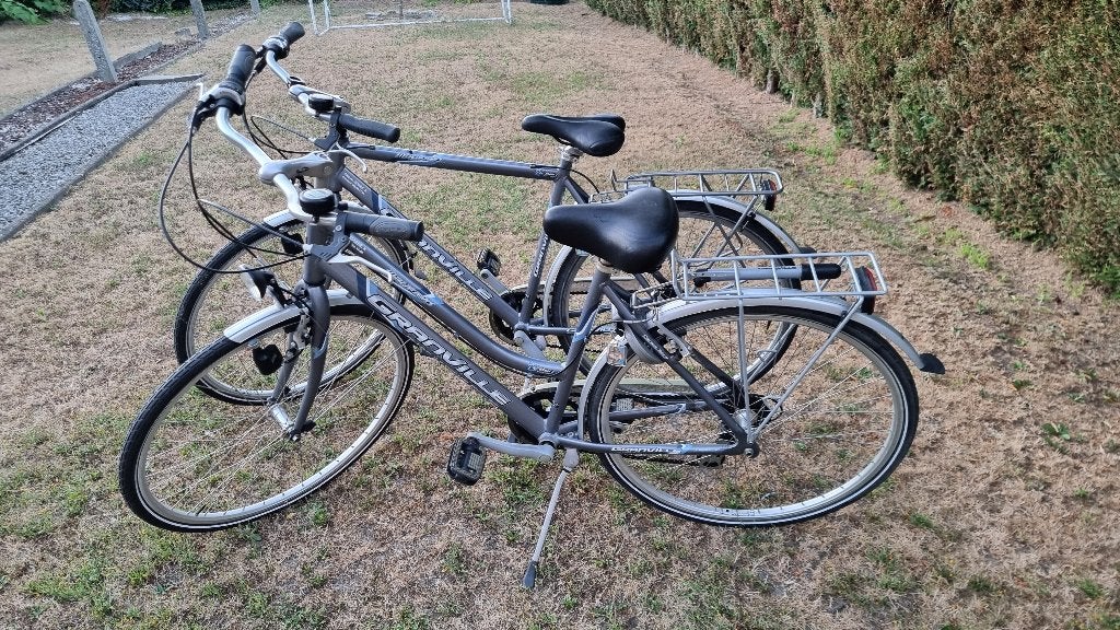 Koppel fietsen, Fietsen en Brommers, Ophalen, Zo goed als nieuw