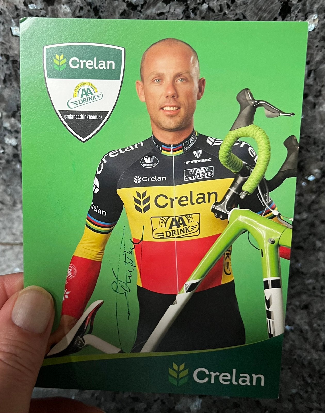 Wielrenner Sven Nys kampioen van België, Verzamelen, Ophalen, Zo goed als nieuw