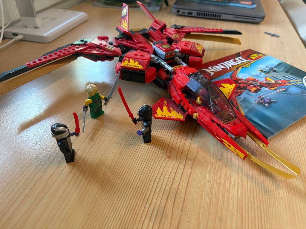 Lego set Ninjago 71704 met gebruikershandleiding, Kinderen en Baby's, Verzenden, Lego, Zo goed als nieuw, Inclusief instructies