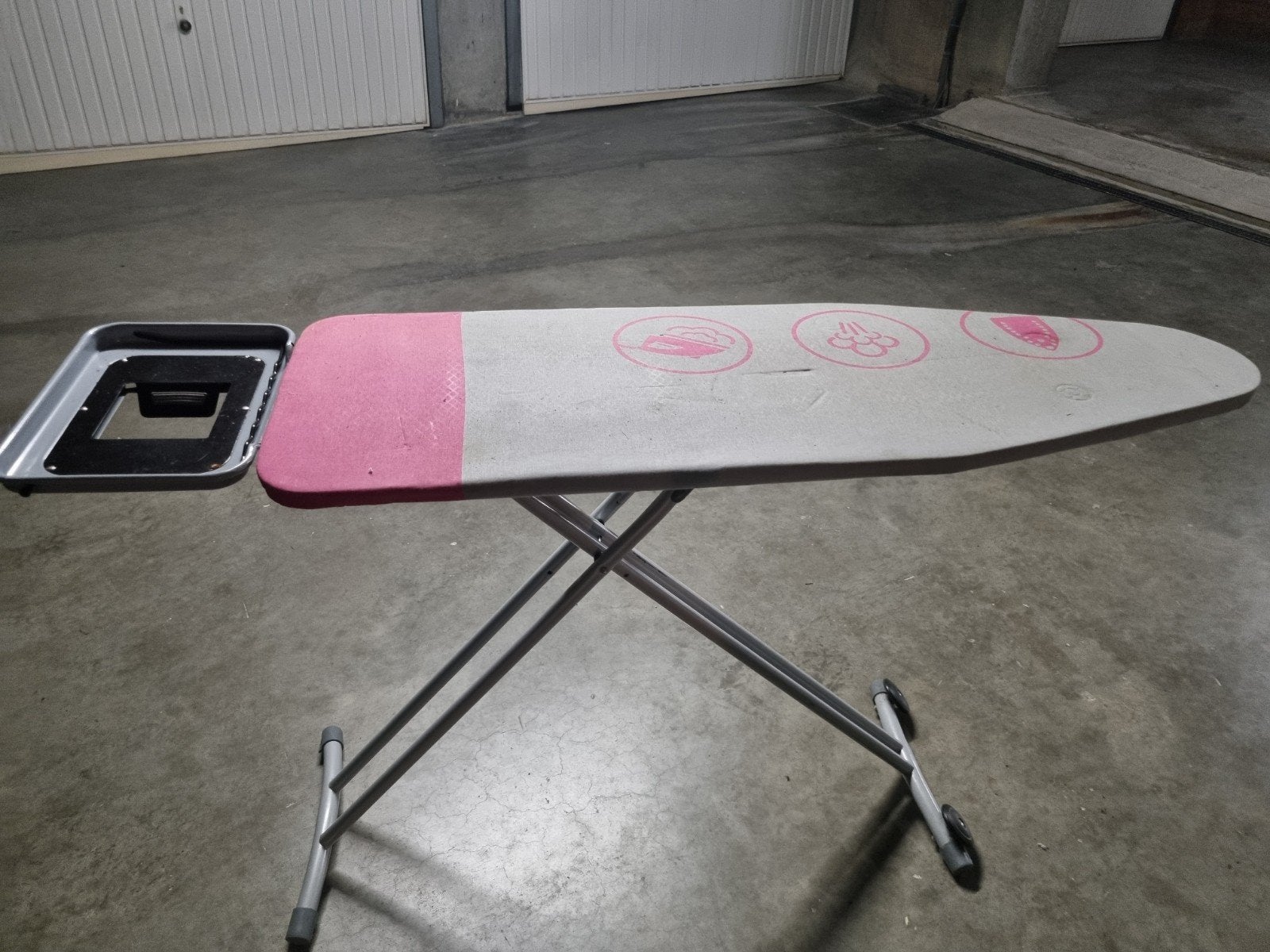Strijkplank, Ophalen