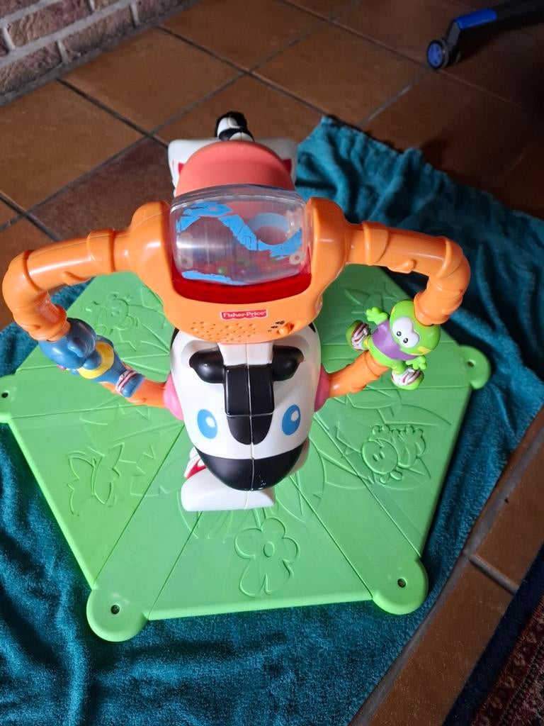 Fisher- price springpaard, Ophalen