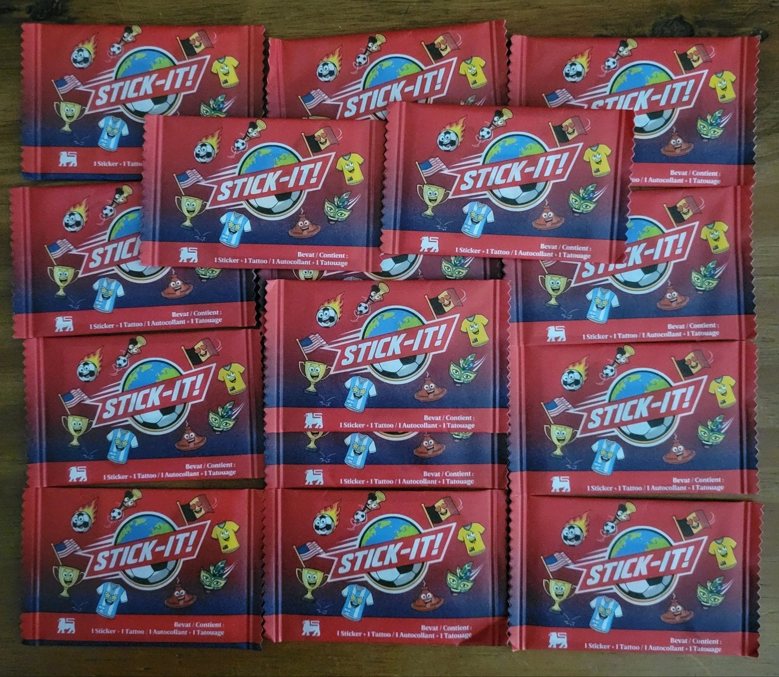 275 pochettes stick-it, Collections, Actions de supermarché, Enlèvement ou Envoi