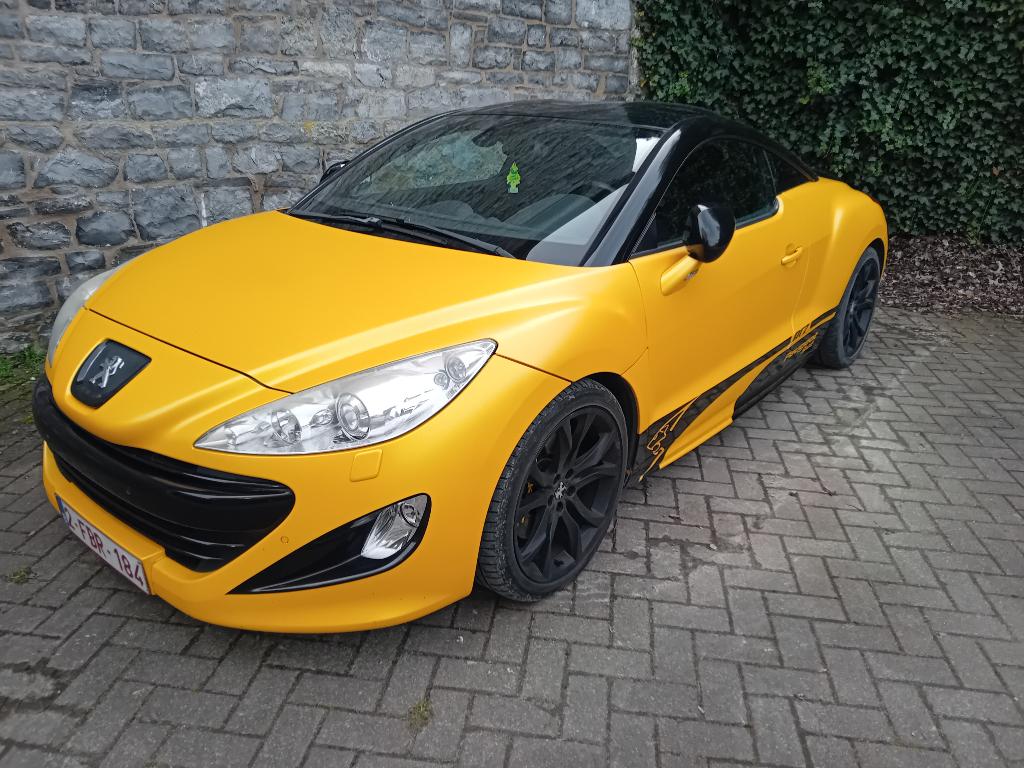 Auto, Autos, Peugeot, Jaune, Boîte manuelle, Noir, 2 portes