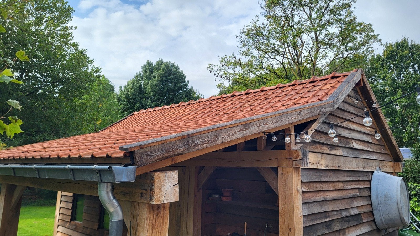 Pottelberg stormpan dakpannen hoekpannen, Doe-het-zelf en Bouw, Ophalen, Dakpannen