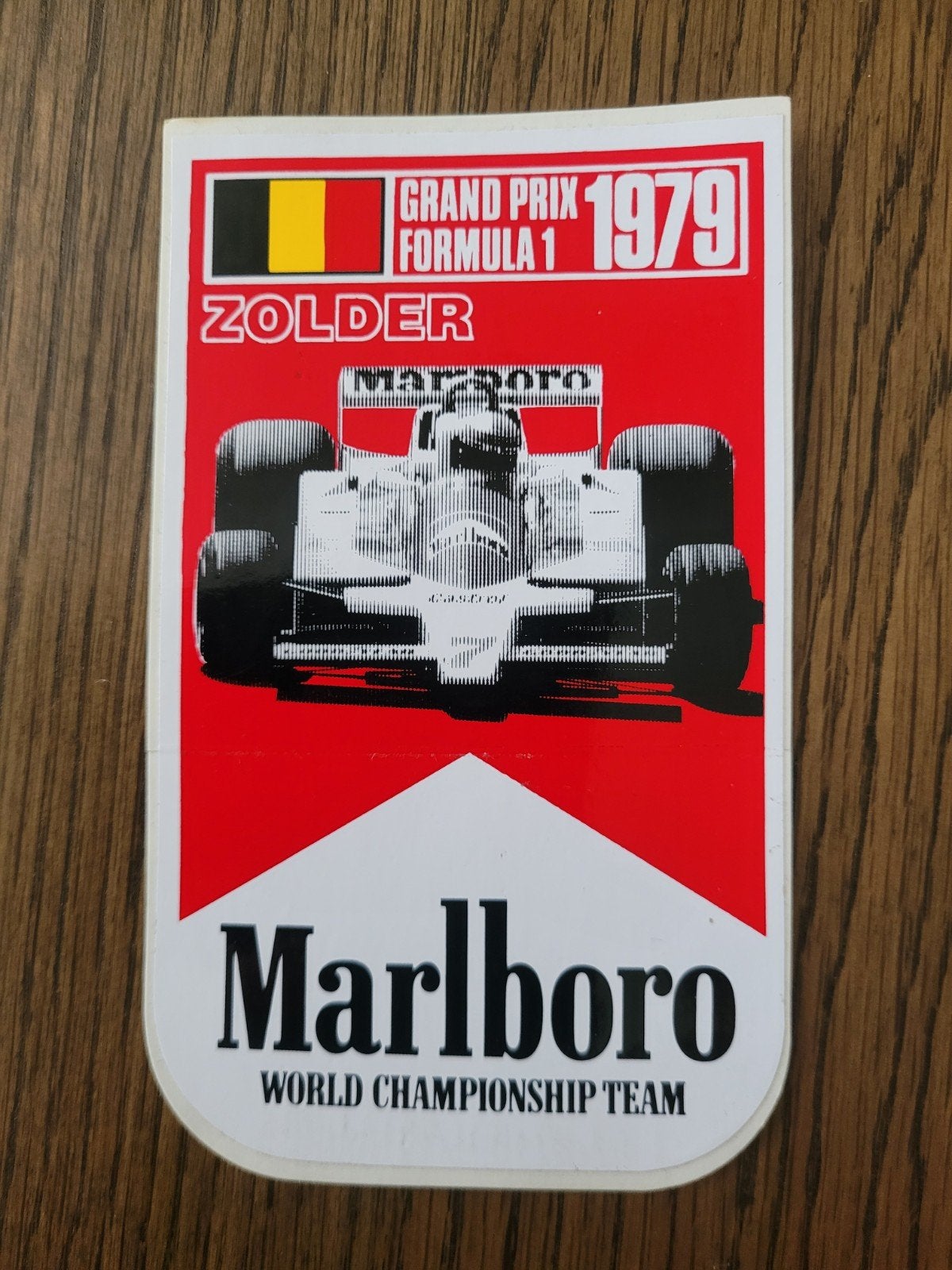 Ancien autocollant Marlboro Zolder 1979
récupérer ou expédie, Collections, Enlèvement ou Envoi