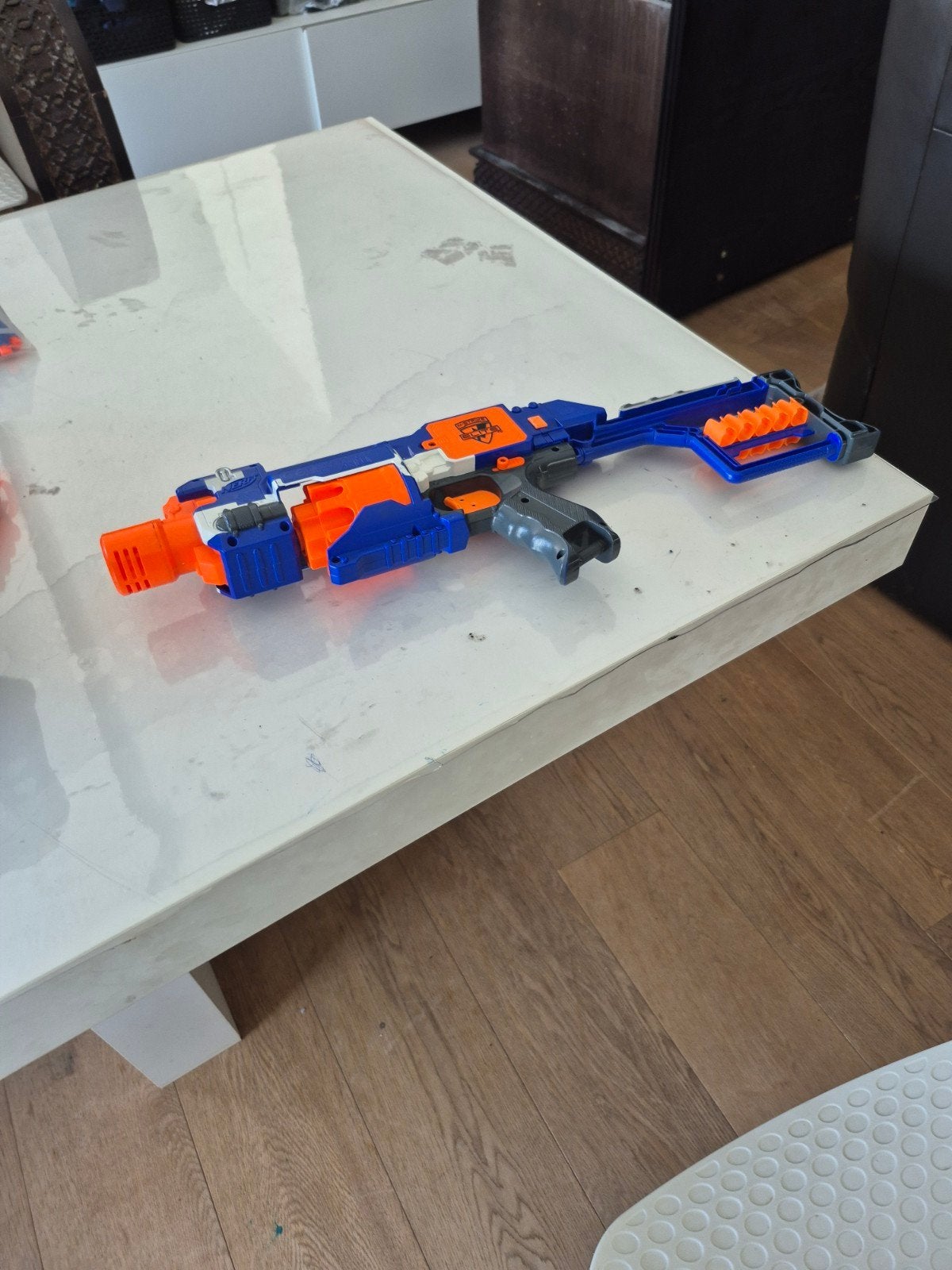 Nerf et élite stricte, Enlèvement, Comme neuf
