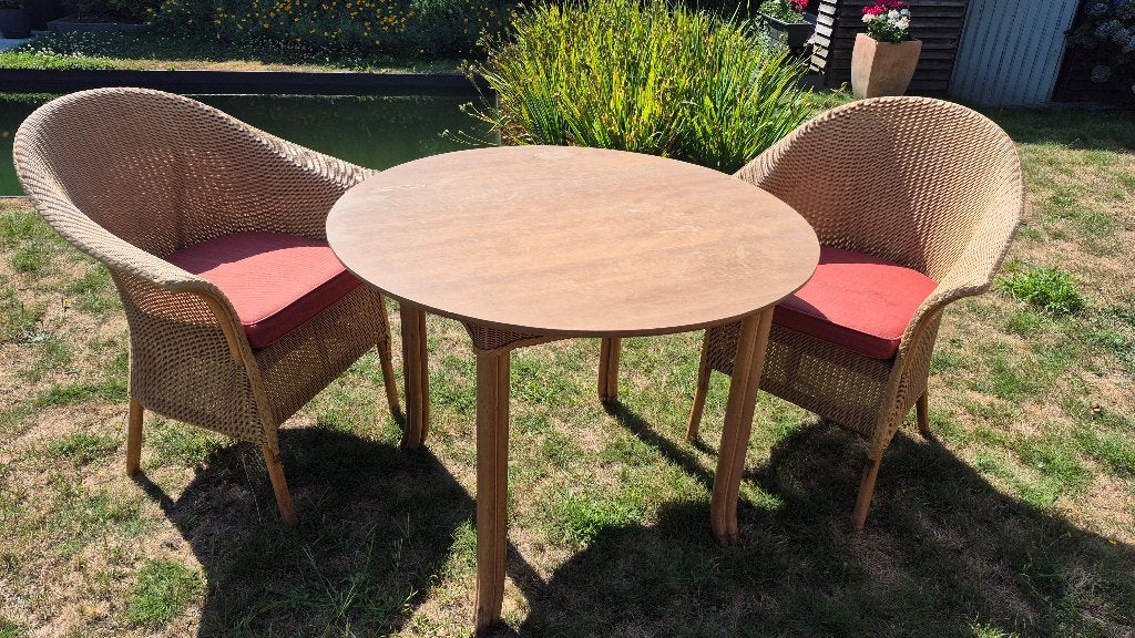Hout + Rotan set, Ophalen, Overige materialen, Gebruikt, 50 tot 100 cm