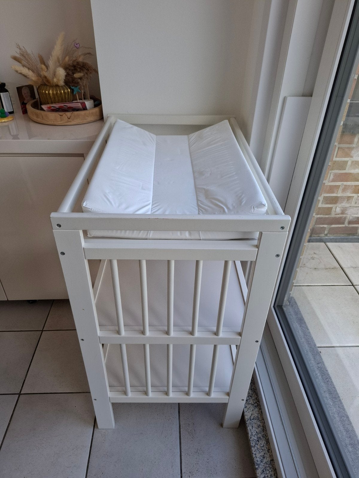 Ververstafel Ikea en verzogingskussen Quax, Kinderen en Baby's, Ophalen, Gebruikt, Overige typen