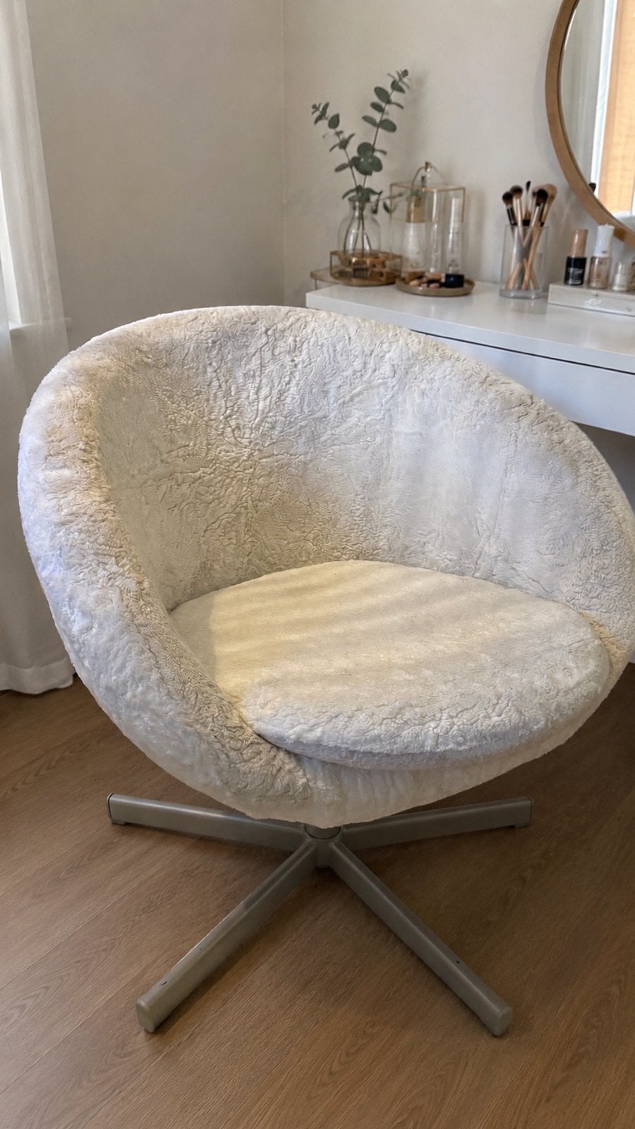 Fauteuil effet Teddy, Maison & Meubles, Fauteuils, Enlèvement, Comme neuf