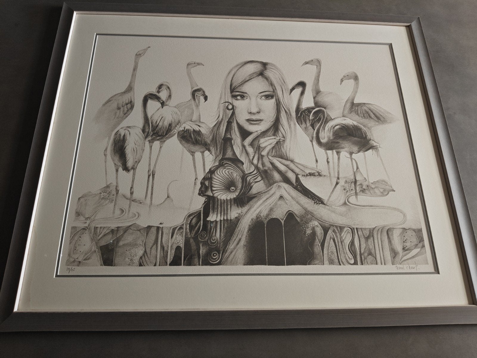 Lithographie de Raoul Chanet 39/45, Antiquités & Art, Art | Dessins & Photographie, Enlèvement, Dessin, Lithographie, Numéroté