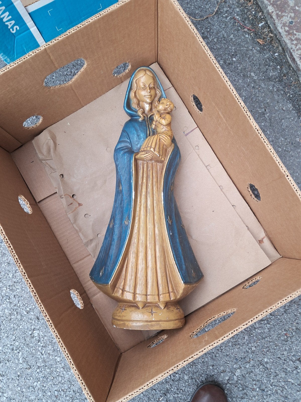 OLVrouw beeld, Enlèvement, Utilisé