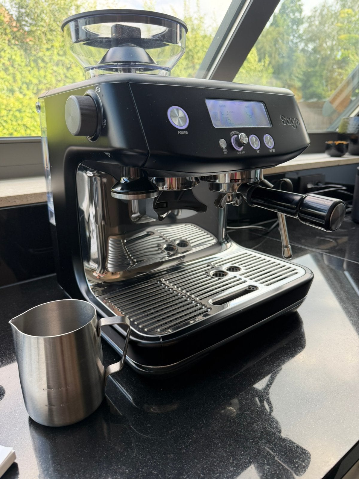 Sage Barista Pro (Mat Zwart) – Compleet en goede staat, Elektronische apparatuur, Koffiezetapparaten, Ophalen, Espresso apparaat
