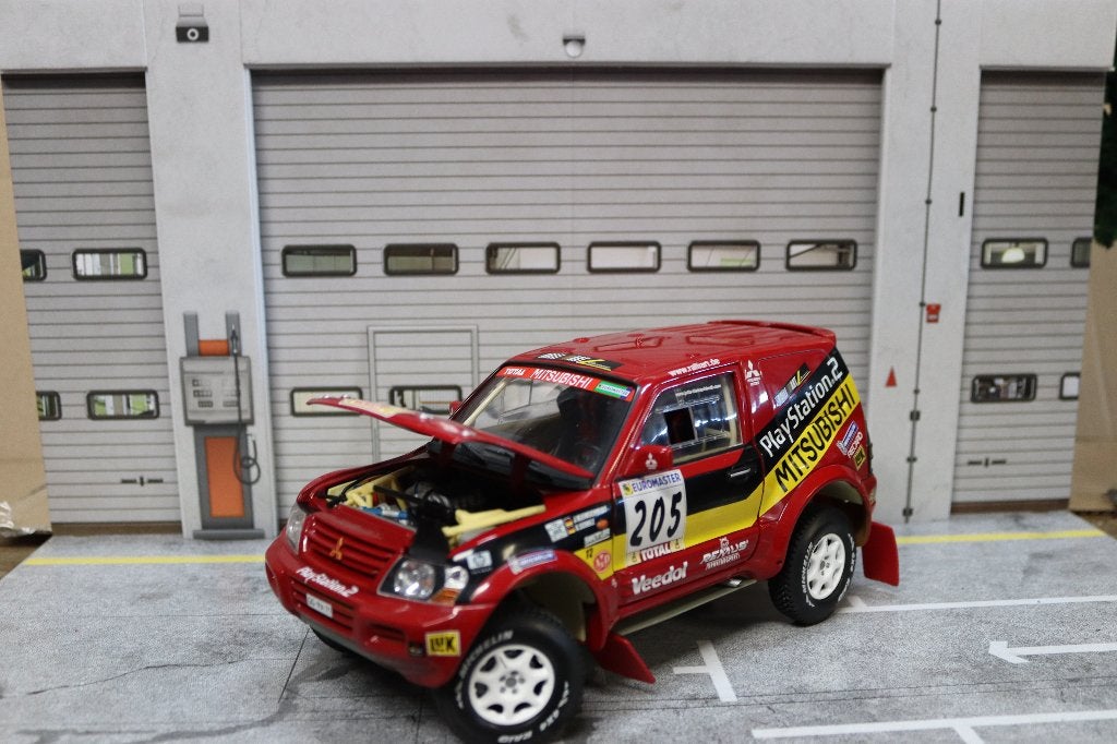 RALLYE RAID MITSUBISHI PAJERO, Enlèvement ou Envoi, Comme neuf, Voiture, Solido
