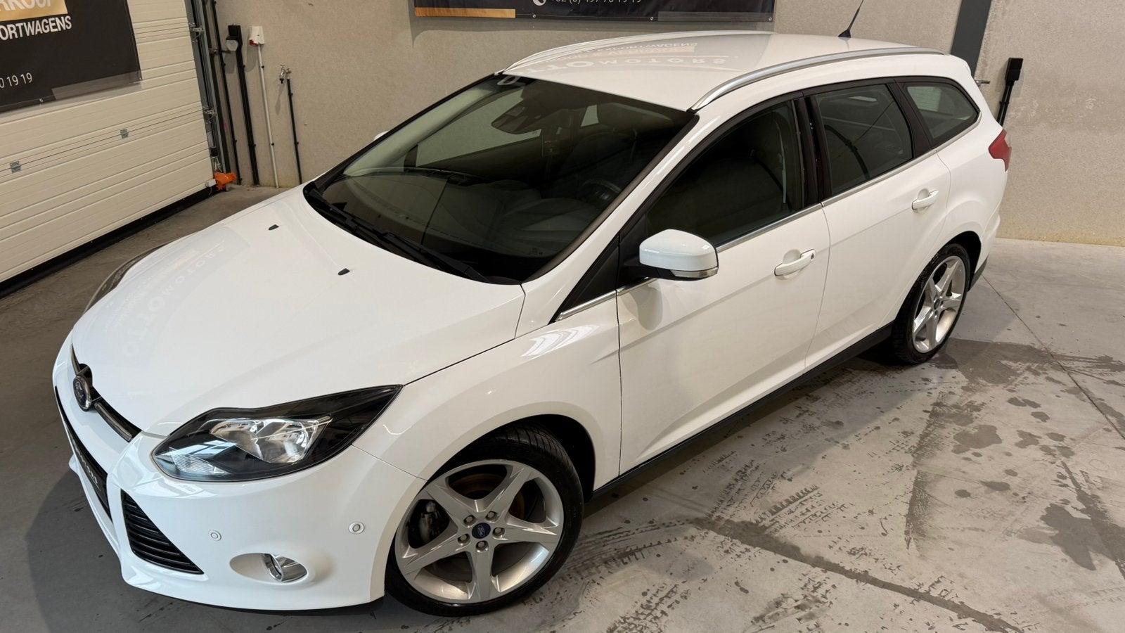 Ford Focus | Titanium| 1.6 TDCI | 1. Eig | Dealeronderhouden, Zwart, 4 cilinders, 1600 cc, Wit