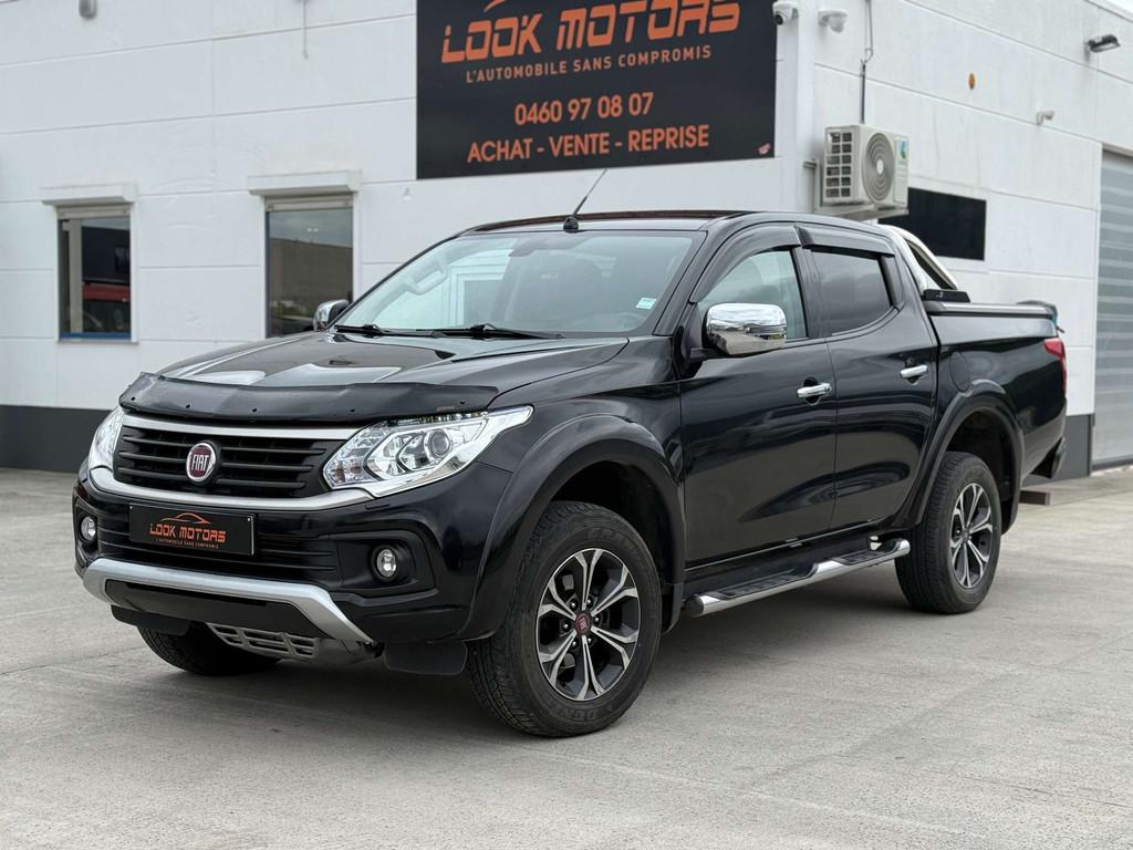 Fiat Fullback 2.4 D 4WD LX S AUTOMATIQUE GPS CAMERA CUIR FUL, Autos, Fiat, Cuir, 2442 cm³, Entreprise, Boîte manuelle