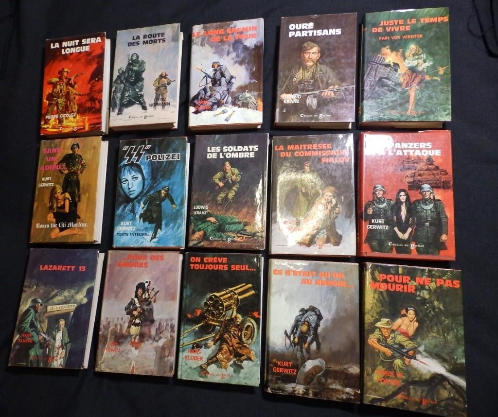 Editions du Gerfaut Guerre Grands formats, Livres, Enlèvement ou Envoi, Général, Deuxième Guerre mondiale, Utilisé