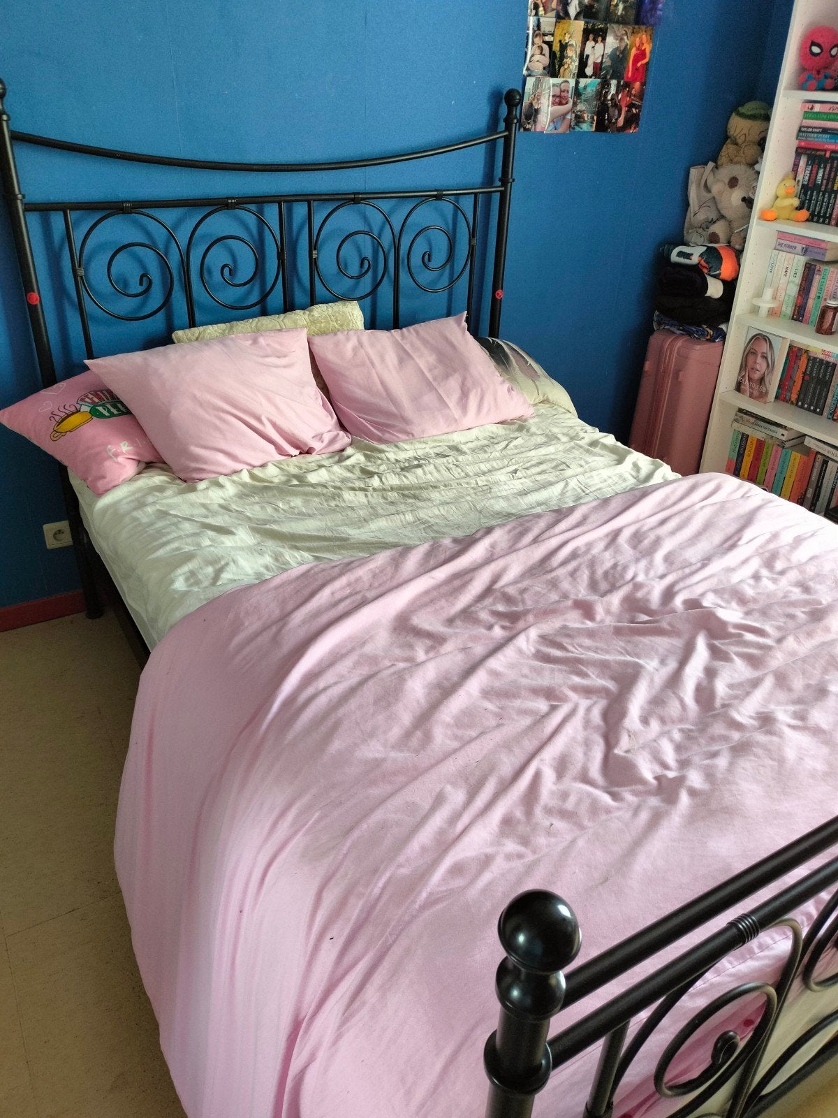 twijfelaar + lattoflex, Queen size, 140 cm, Enlèvement, Utilisé