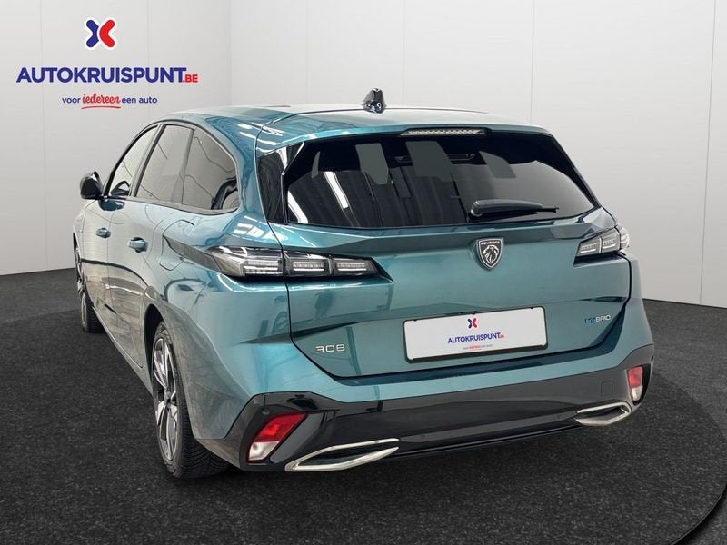 Peugeot 308 1.6Hybrid S&S Allure Pack e-EAT8, Auto's, 4 cilinders, Leder en Stof, Plug-in hybride, 5 deurs