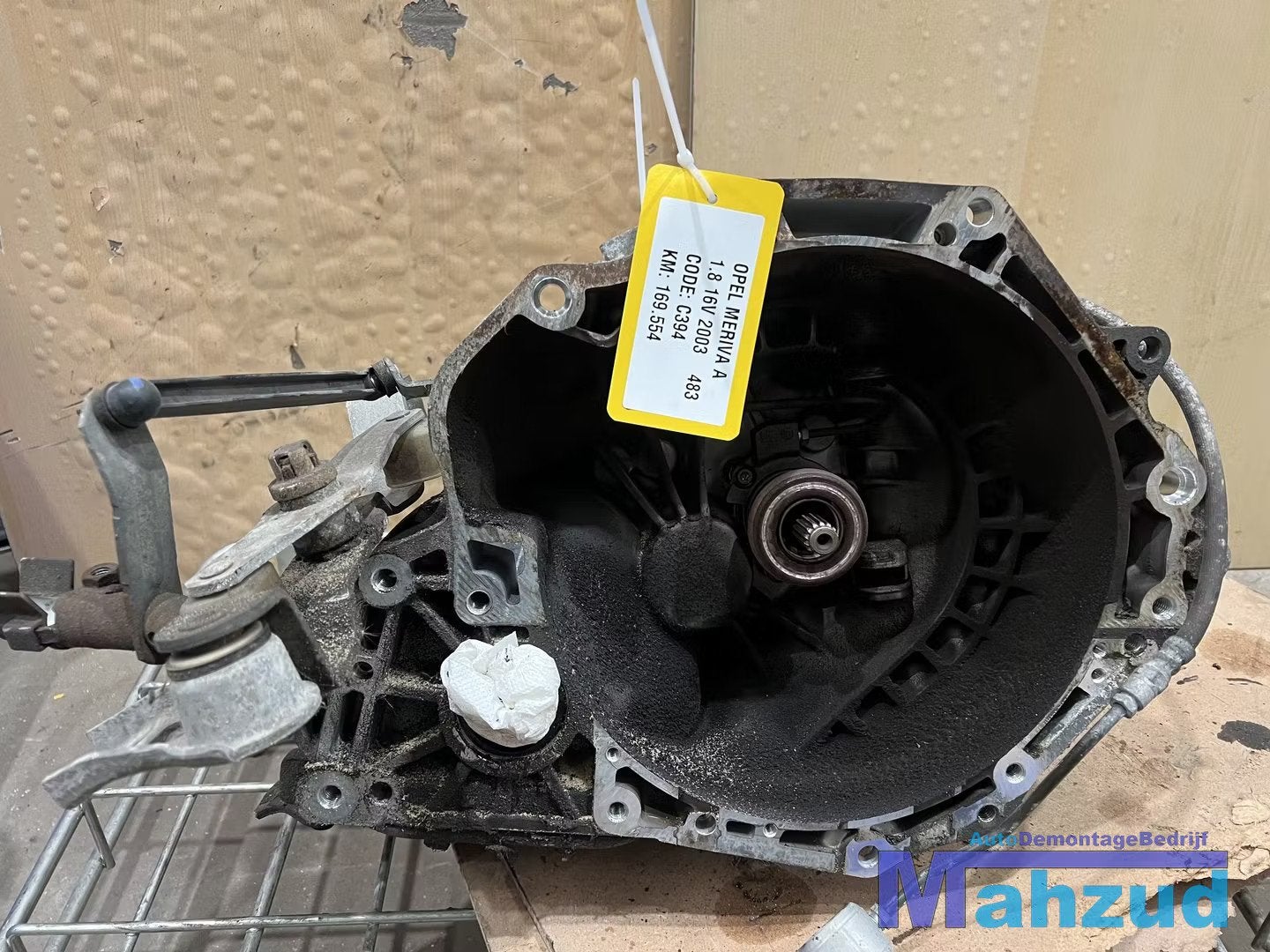 OPEL MERIVA A 1.8 Versnellingsbak C394, Opel Automobile GmbH, Opel, Bahnhofsplatz 1
65423  Russelsheim am Main, DE, Kontakt@opel-infoservice.de