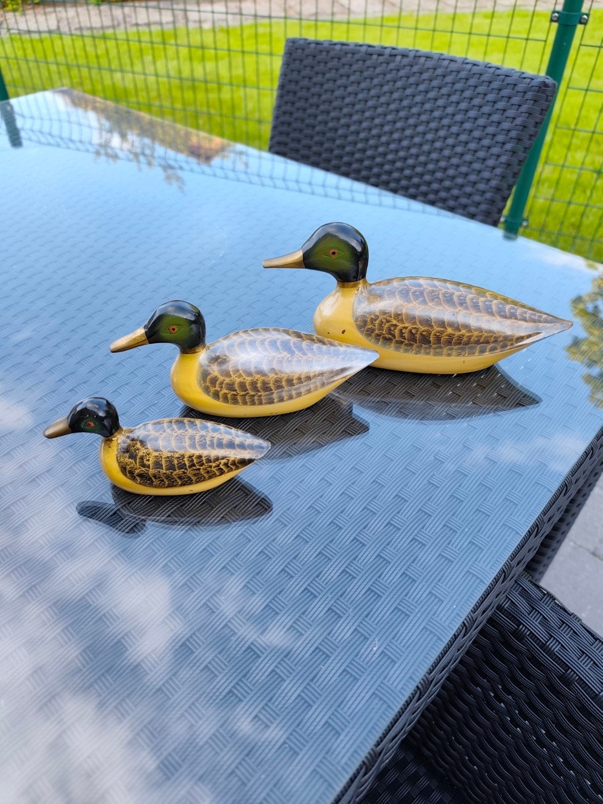 Trio eendjes, Enlèvement