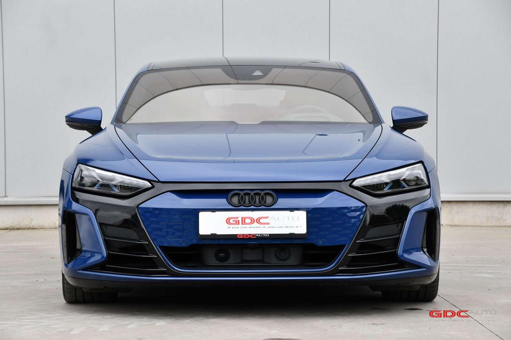 Audi e-tron GT E-Tron GT quattro I Audi Exclusive (bj 2024), Auto's, 4 deurs, Gebruikt, Blauw, Adaptive Cruise Control
