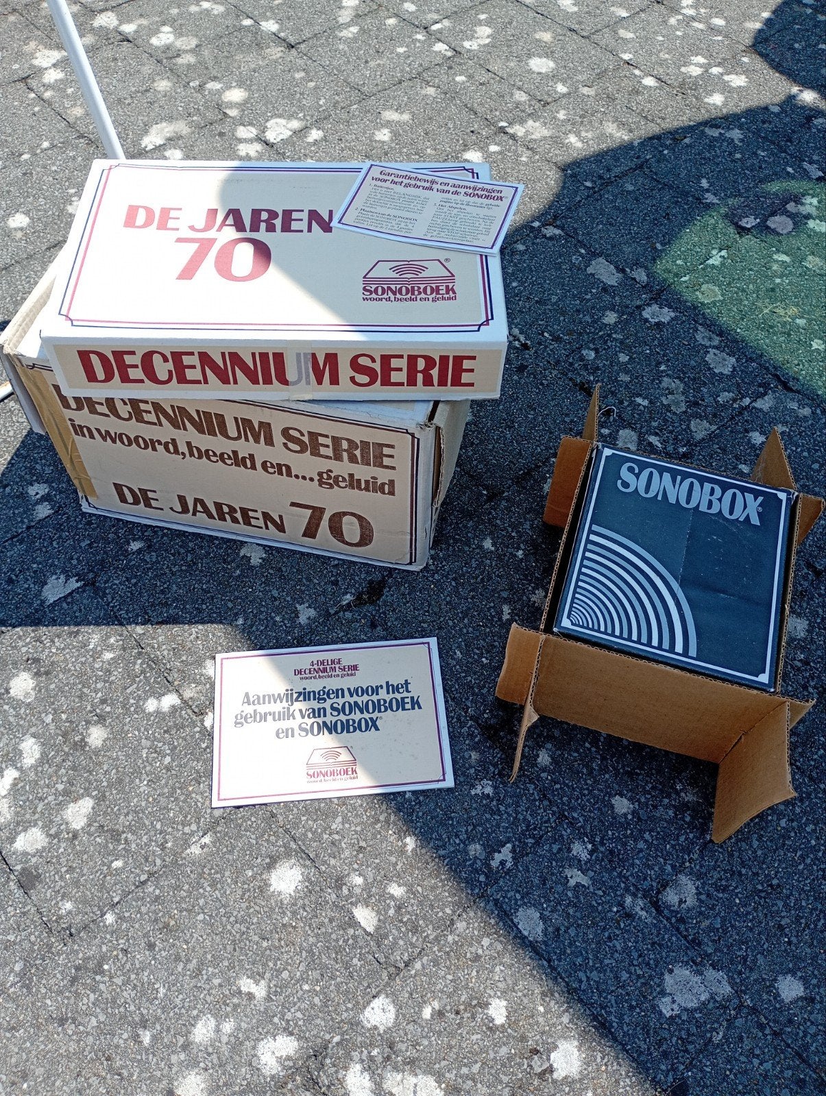 Sonobox De jaren 70, Ophalen