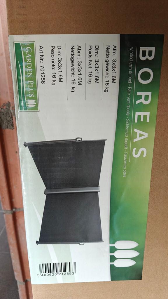 Windscherm NIEUW, Tuin en Terras, Ophalen