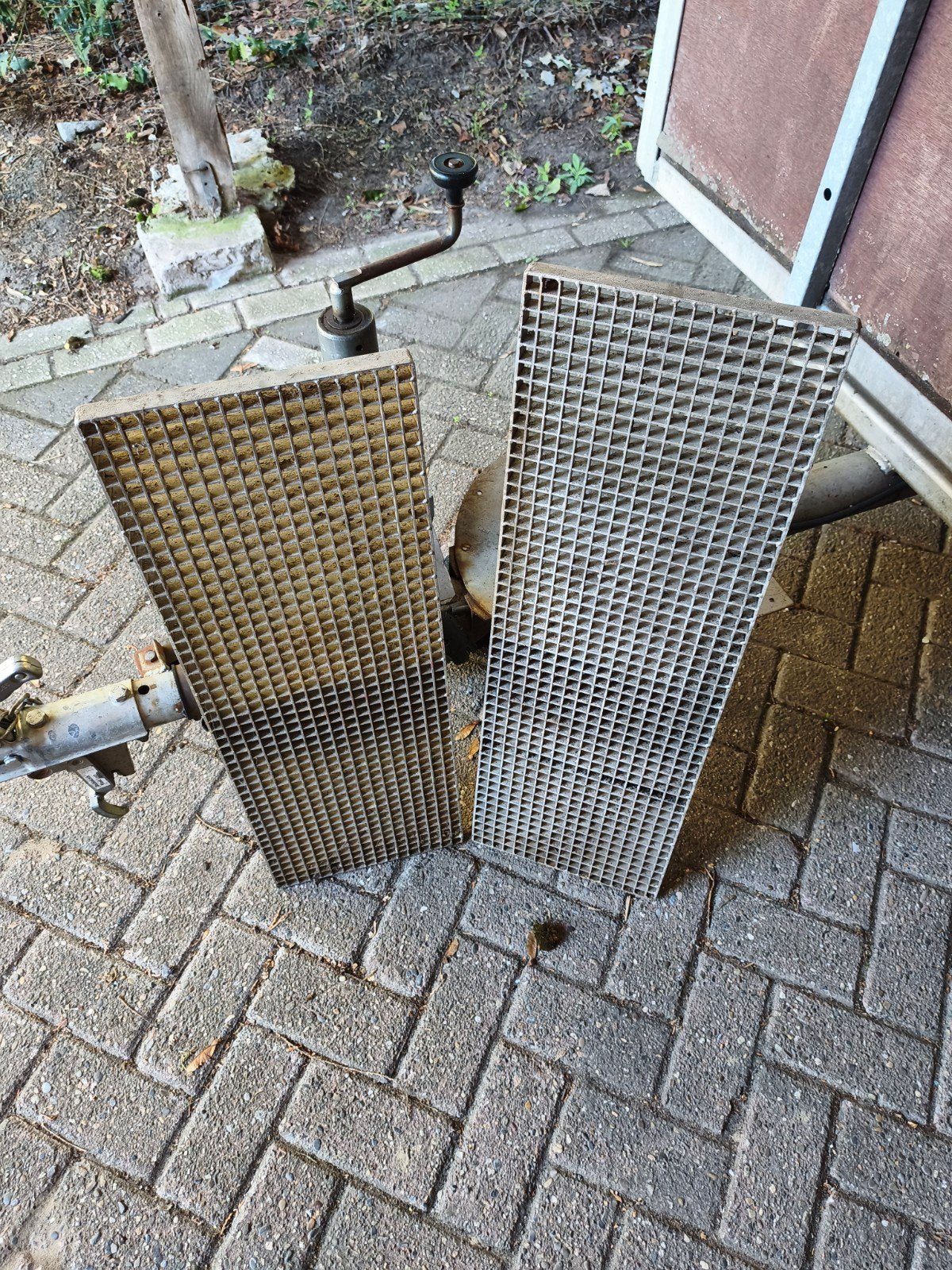 Roosters aluminium, Ophalen, Gebruikt, Aluminium