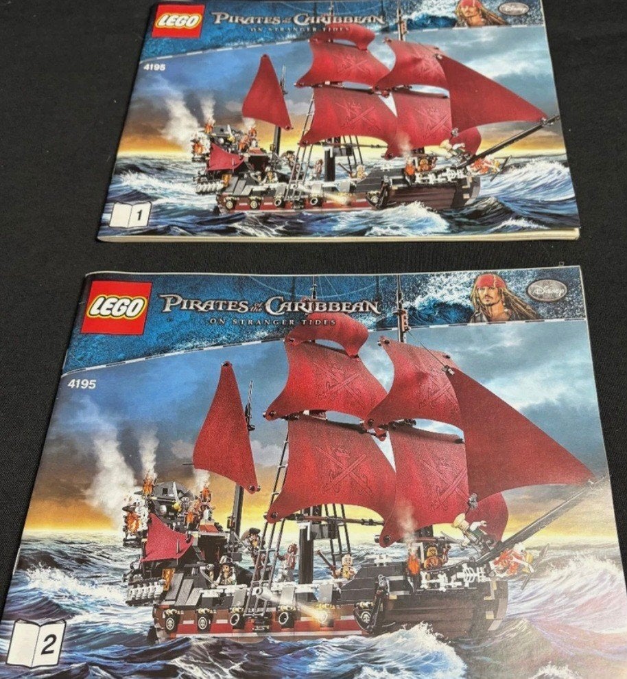 LEGO Pirates of the Caribbean 4195 Queen Anne's Revenge, Lego, Zo goed als nieuw, Compleet, Complete set
