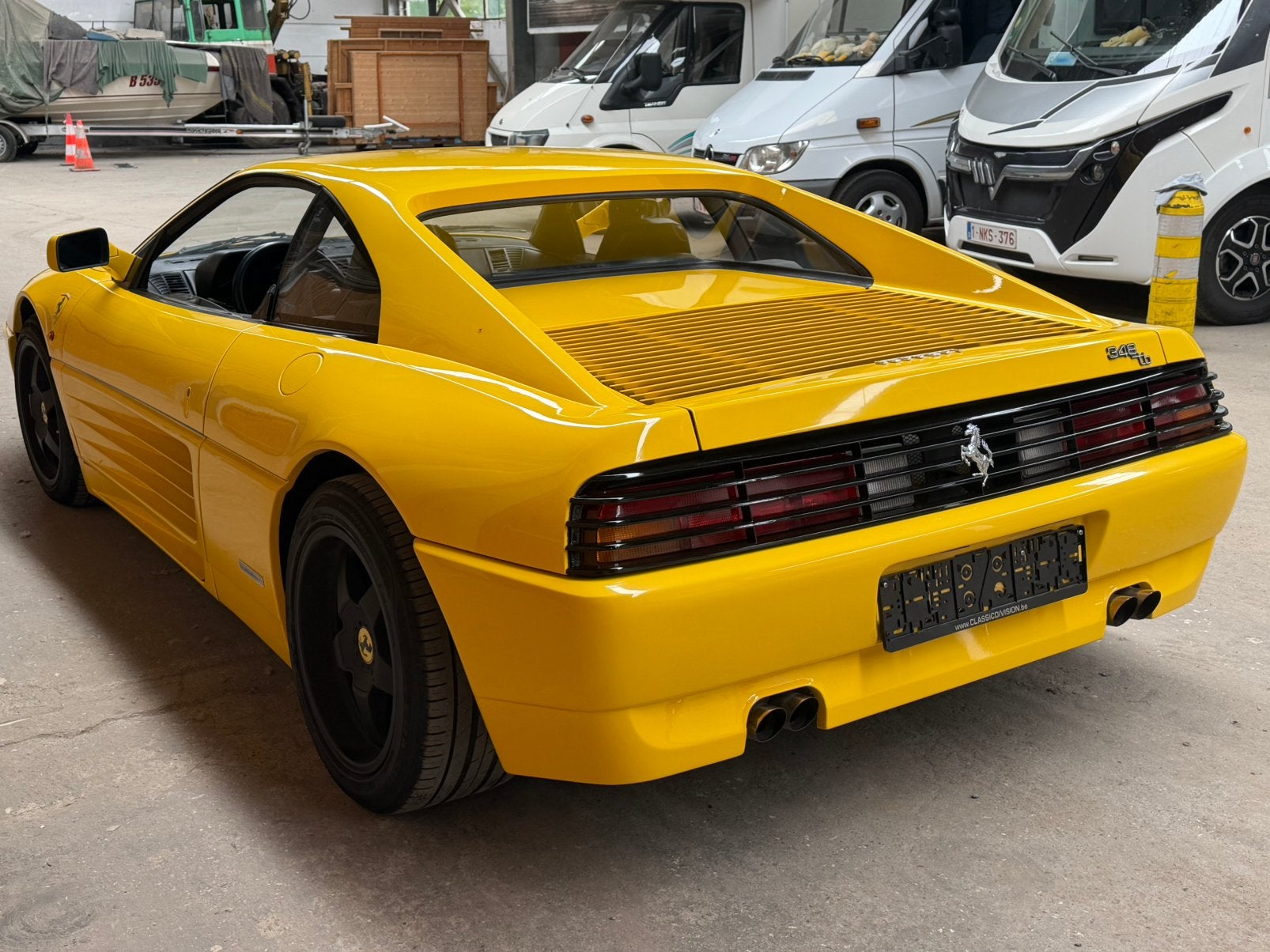 FERRARI 348TB 97DKM VOLLEDIGE HISTORIEK RUIL MOG PRACHTSTAAT, Autos, Achat, 2 places, Boîte manuelle, Entretenue par le concessionnaire
