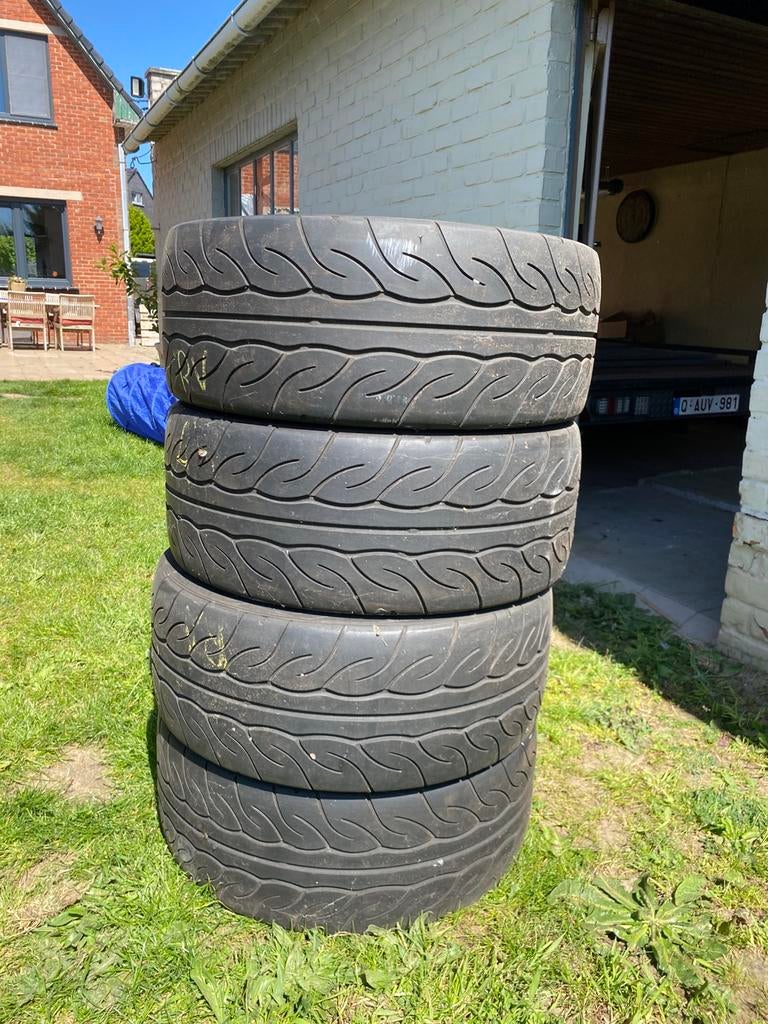 Yokohama advan AD08 semi slicks, Ophalen, Zo goed als nieuw