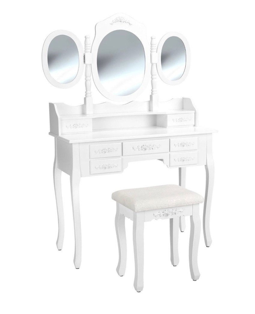 Make-up tafel, Huis en Inrichting, Tafels | Kaptafels, Ophalen, Gebruikt, Hout