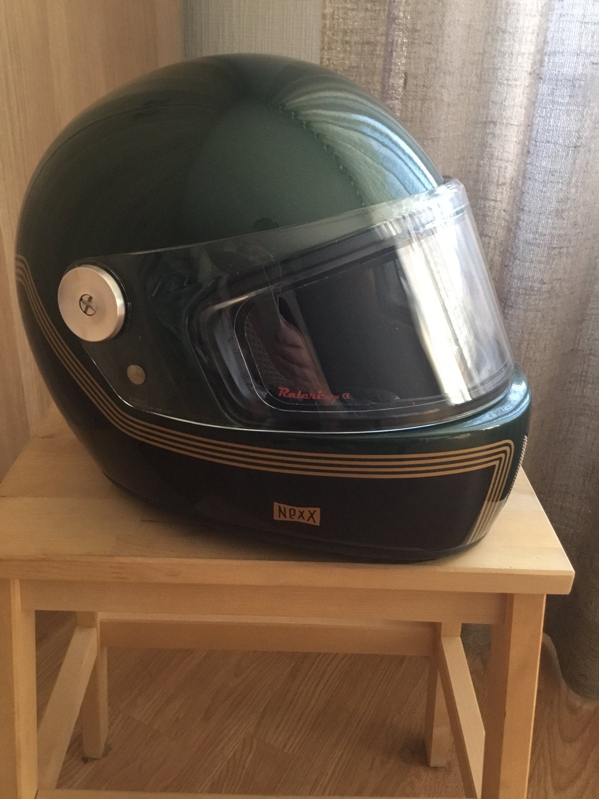 Helm retro, Ophalen of Verzenden, Zo goed als nieuw