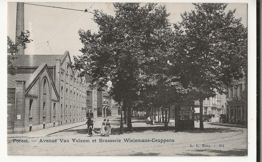 vorst cpa pk brasserie brouwerij wielemans, Ophalen of Verzenden, Voor 1920, Ongelopen, Brussel (Gewest)