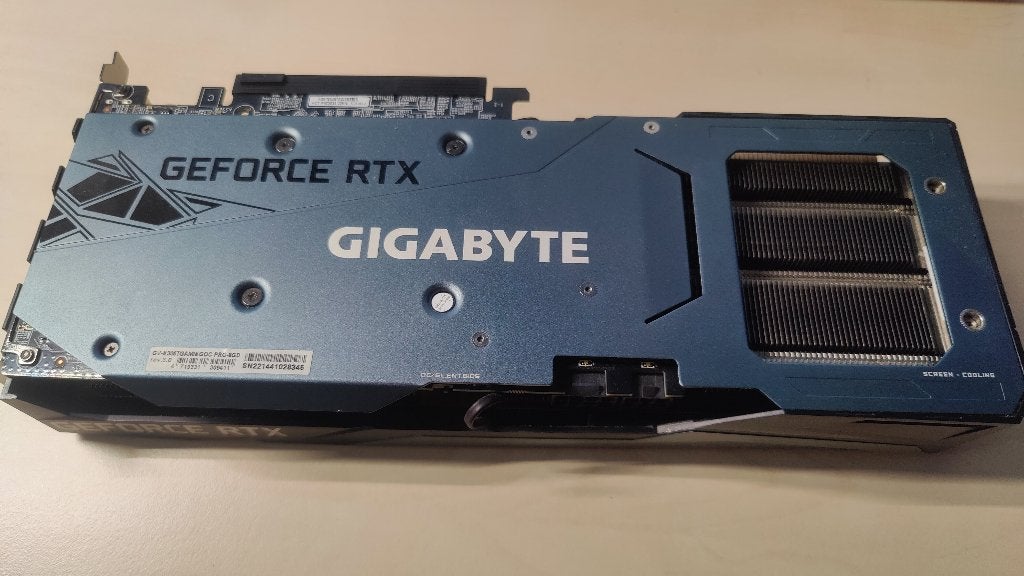 RTX 3060Ti Gigabyte GAMING OC 8G rev. 2.0, Informatique & Logiciels, Cartes vidéo, GDDR6, PCI-Express 4, Enlèvement, Utilisé