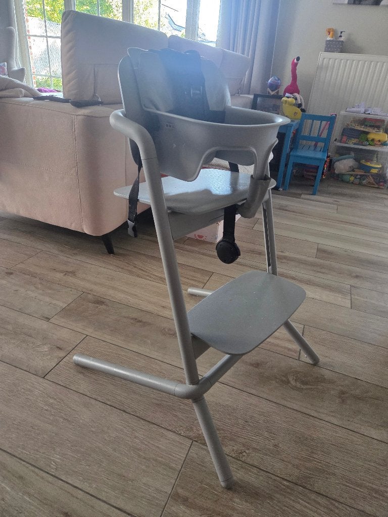 Kinderstoel Cybex Lemo - grijs, Enfants & Bébés, Enlèvement, Utilisé, Chaise évolutive, Plateau amovible