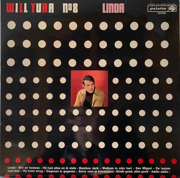 LP : Will Tura‎ — Will Tura n 8 - Linda, Enlèvement ou Envoi, Utilisé, 12 pouces, Pop