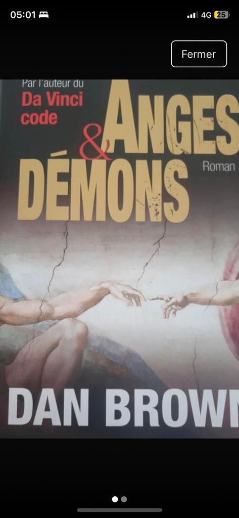Dan Brown - Engelen en demonen, Ophalen