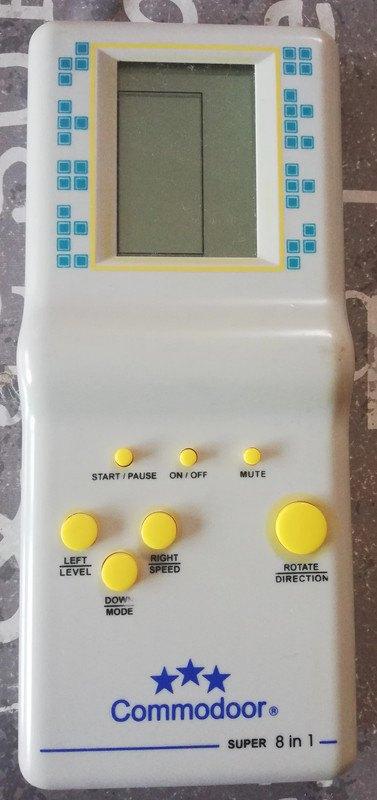 Jeu électronique Commodoor Super 8 in 1 vintage, 1 joueur, Enlèvement ou Envoi, Utilisé, À partir de 7 ans