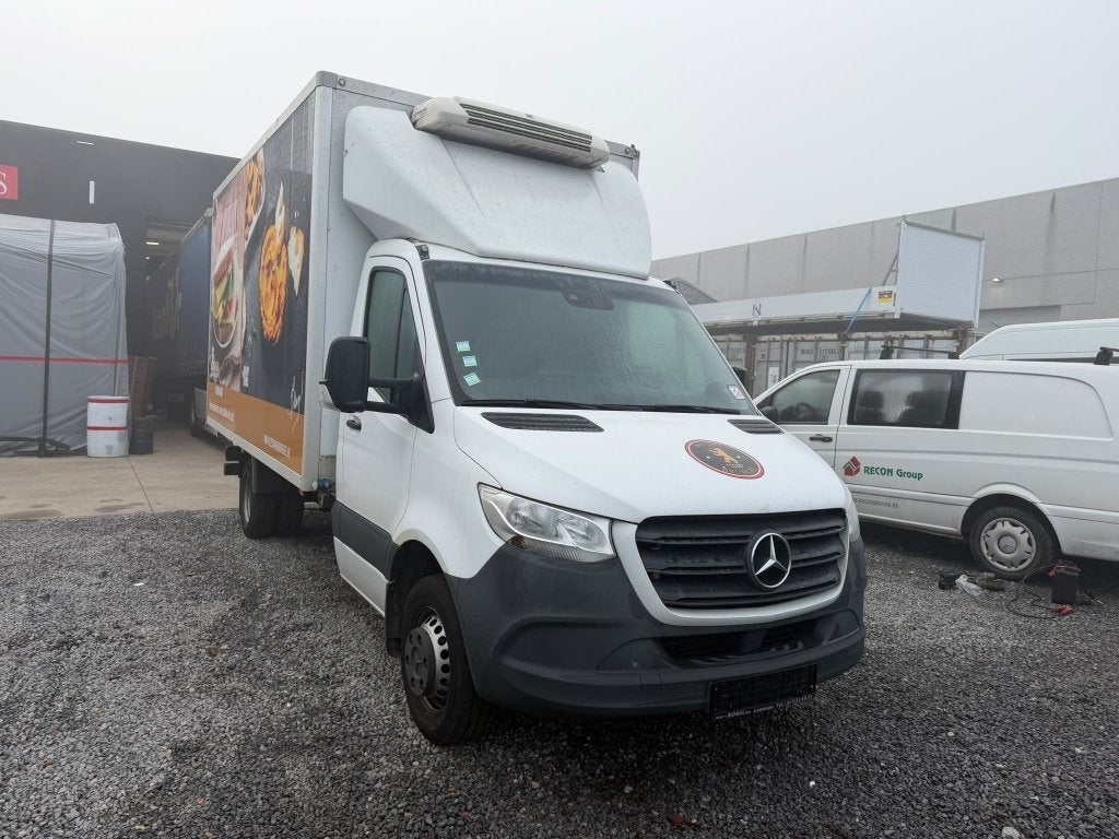 Mercedes Sprinter Frigo (Numéro de stock 17704) PANNE MOTEUR, Autos, Achat, 2987 cm³, Euro 6, Entreprise