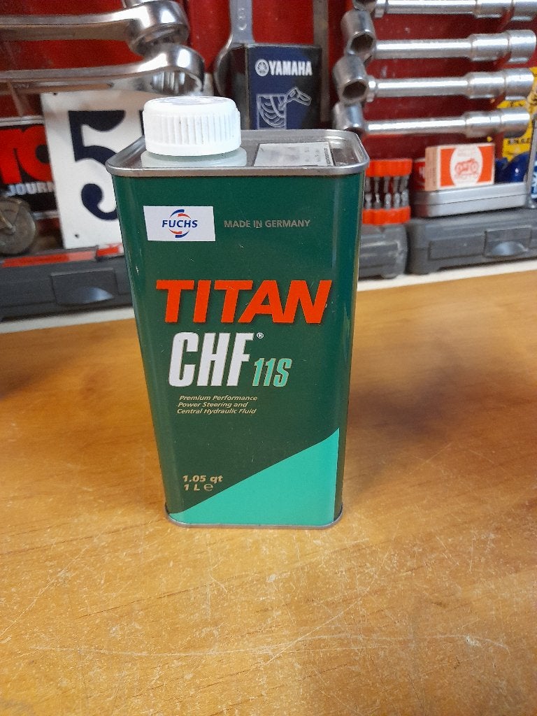 ancien bidon huile vide titan chf 11s, Enlèvement ou Envoi, Utilisé, Autres types