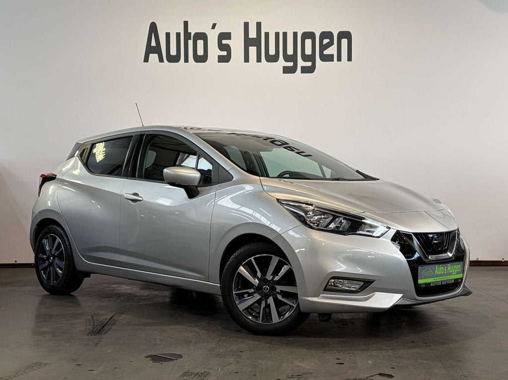 Nissan Micra Navi / Apple CarPlay / Camera, Autos, Nissan, Argent ou Gris, Achat, Entreprise, Boîte manuelle