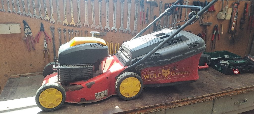 wolf garden grasmachine, Jardin & Terrasse, Enlèvement