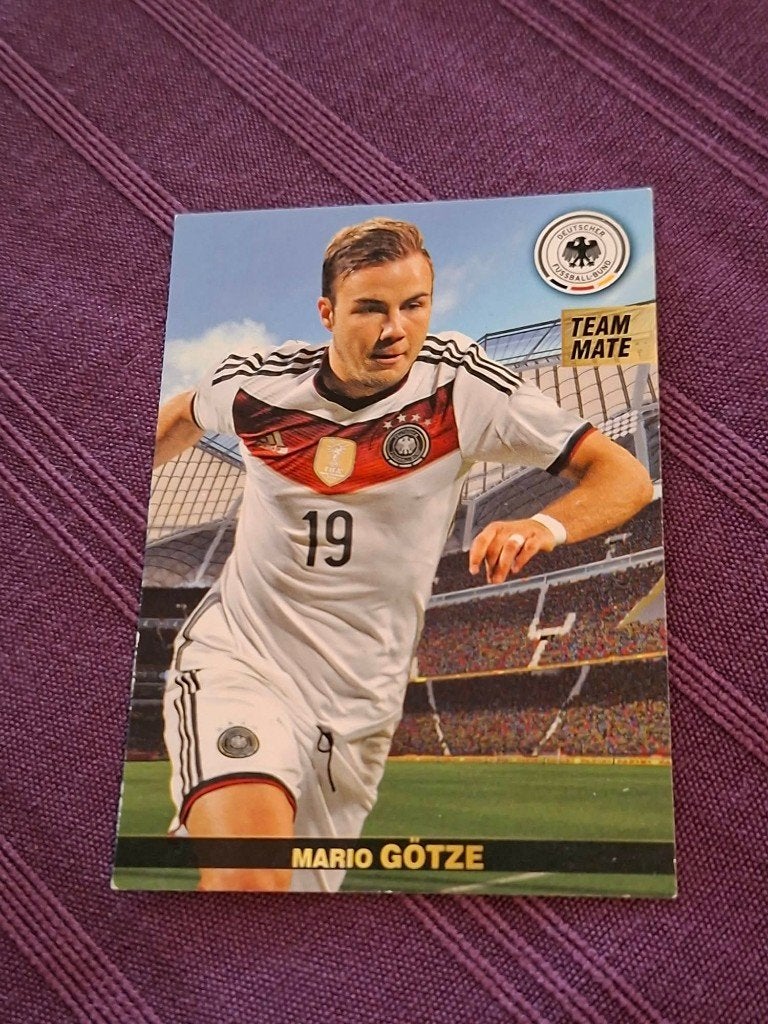 Panini / Voetbalkaart / Mario Götze / Duitsland, Ophalen of Verzenden, Zo goed als nieuw, Spelerskaart
