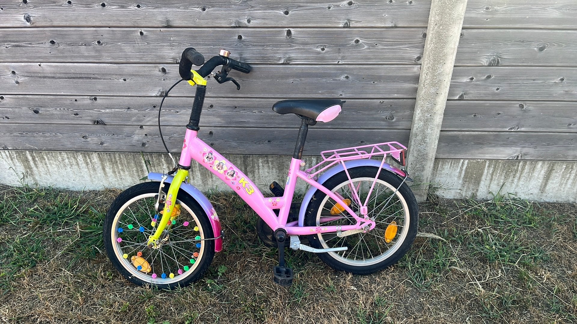 Kinderfiets, Ophalen, Gebruikt, Velgrem, Minder dan 16 inch