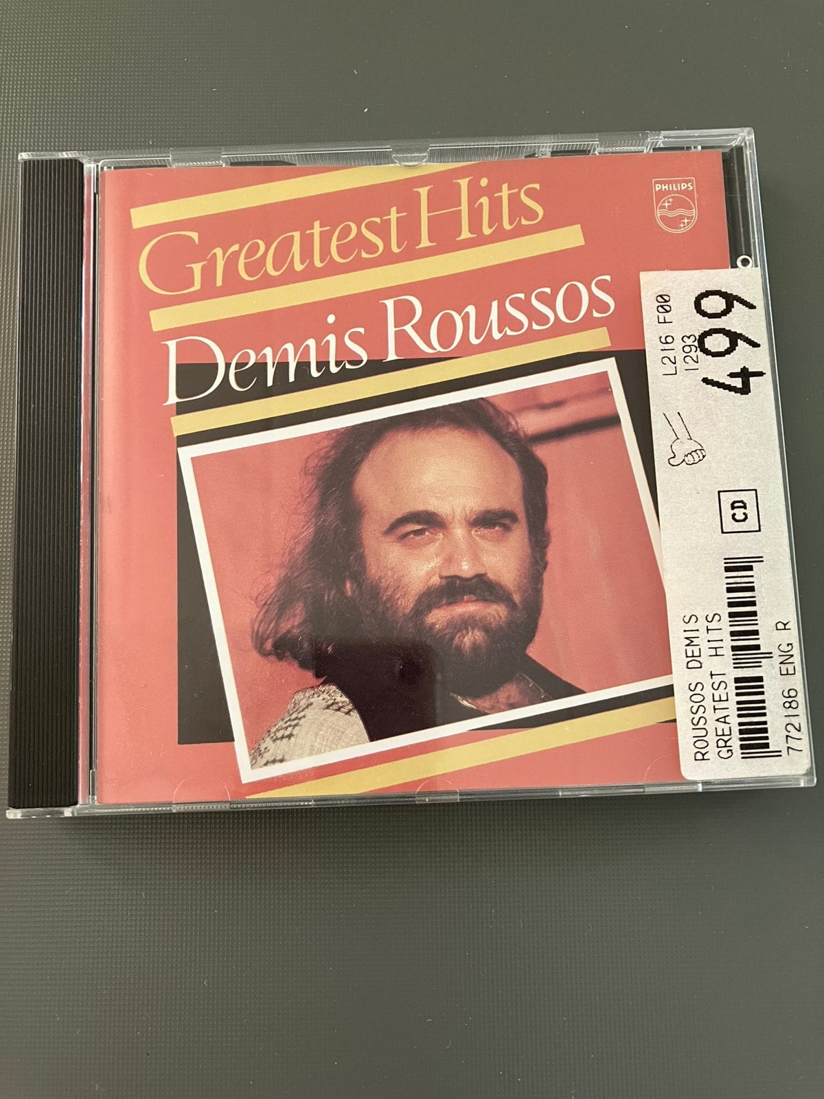 CD DEMIS ROUSSOS., Ophalen of Verzenden, Zo goed als nieuw