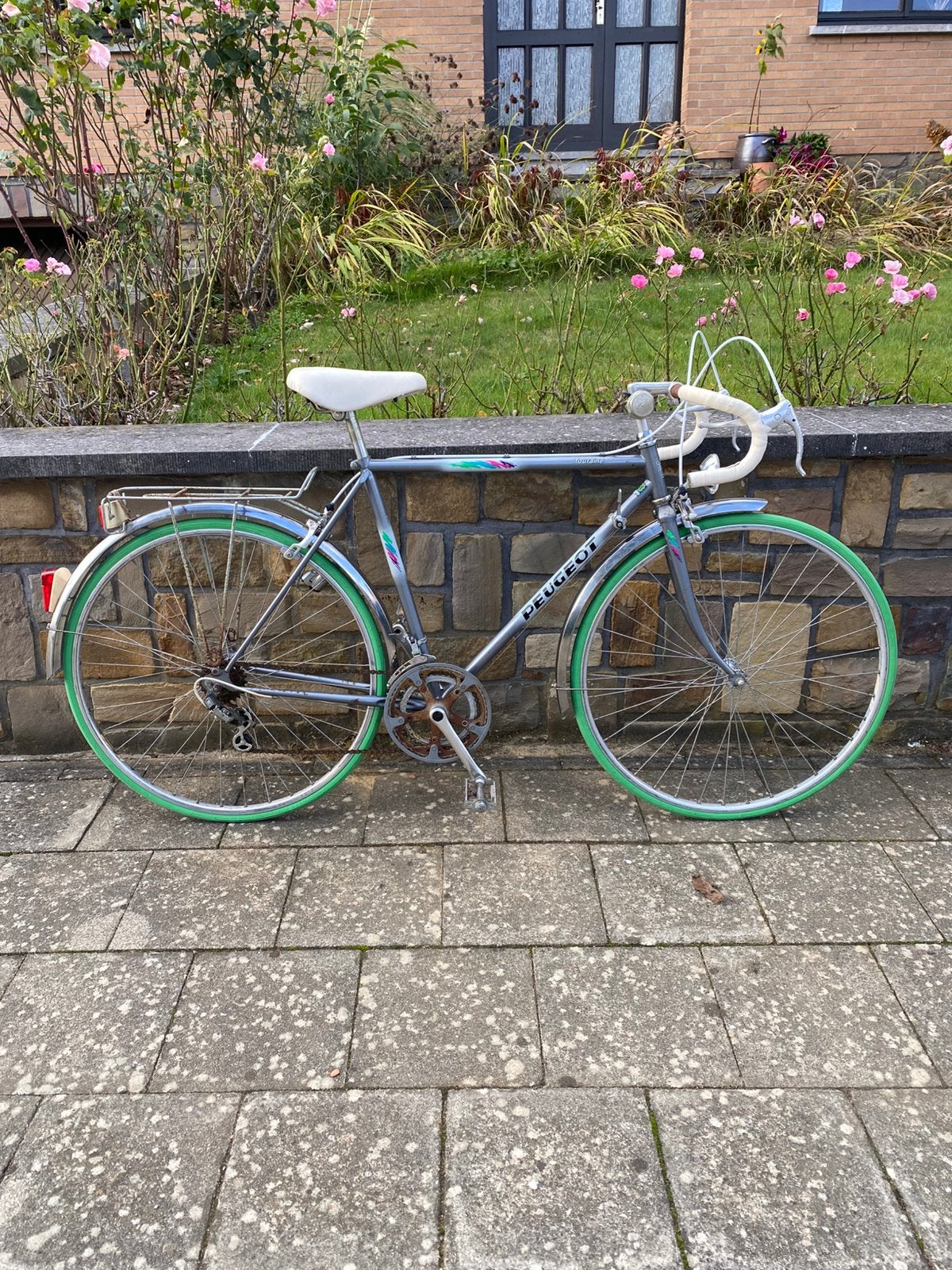 Leuke retro peugeot koersfiets, Vélos & Vélomoteurs, Enlèvement