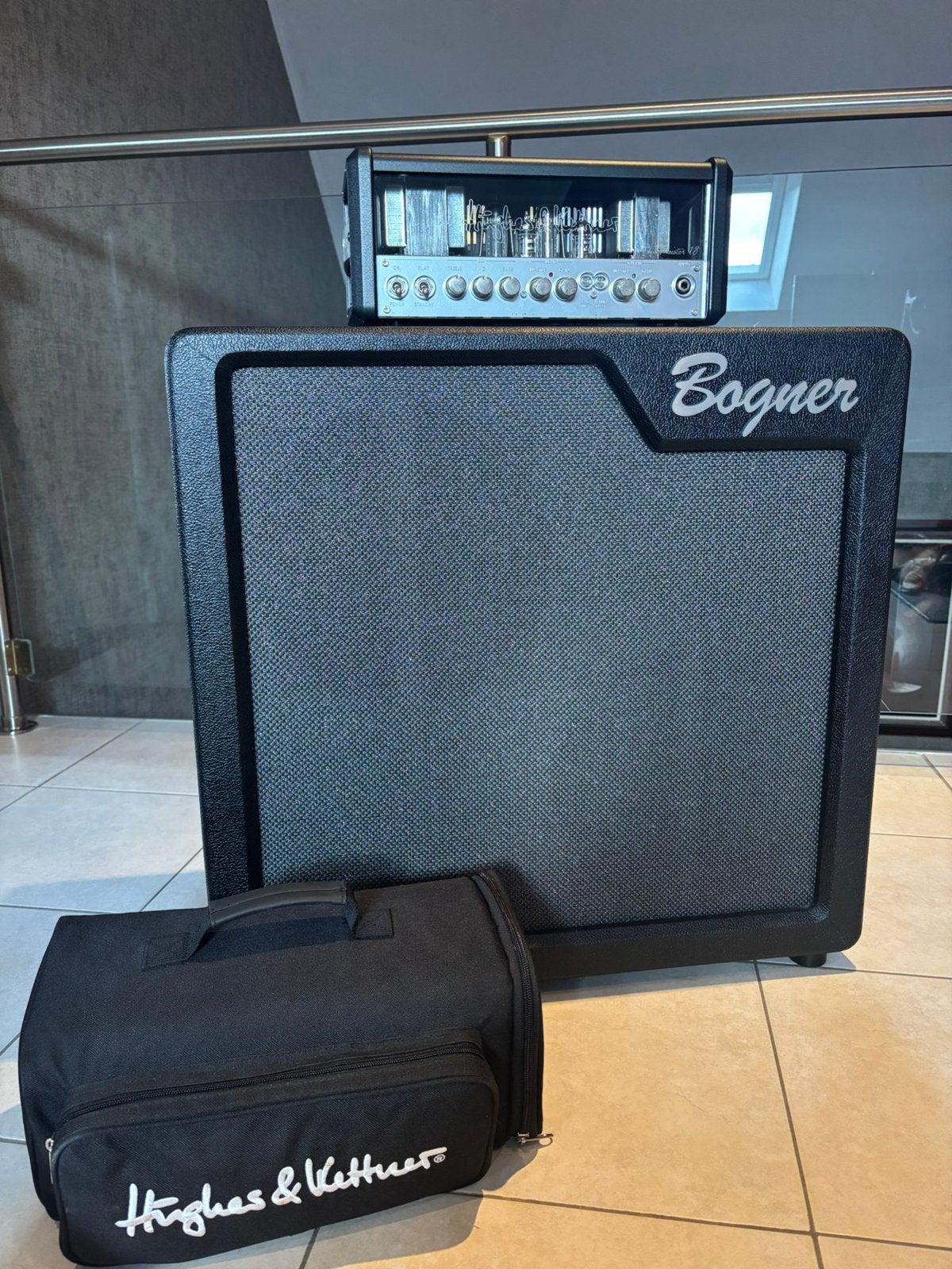 Hughes&kettner Bogner box 2x12, Enlèvement, Comme neuf